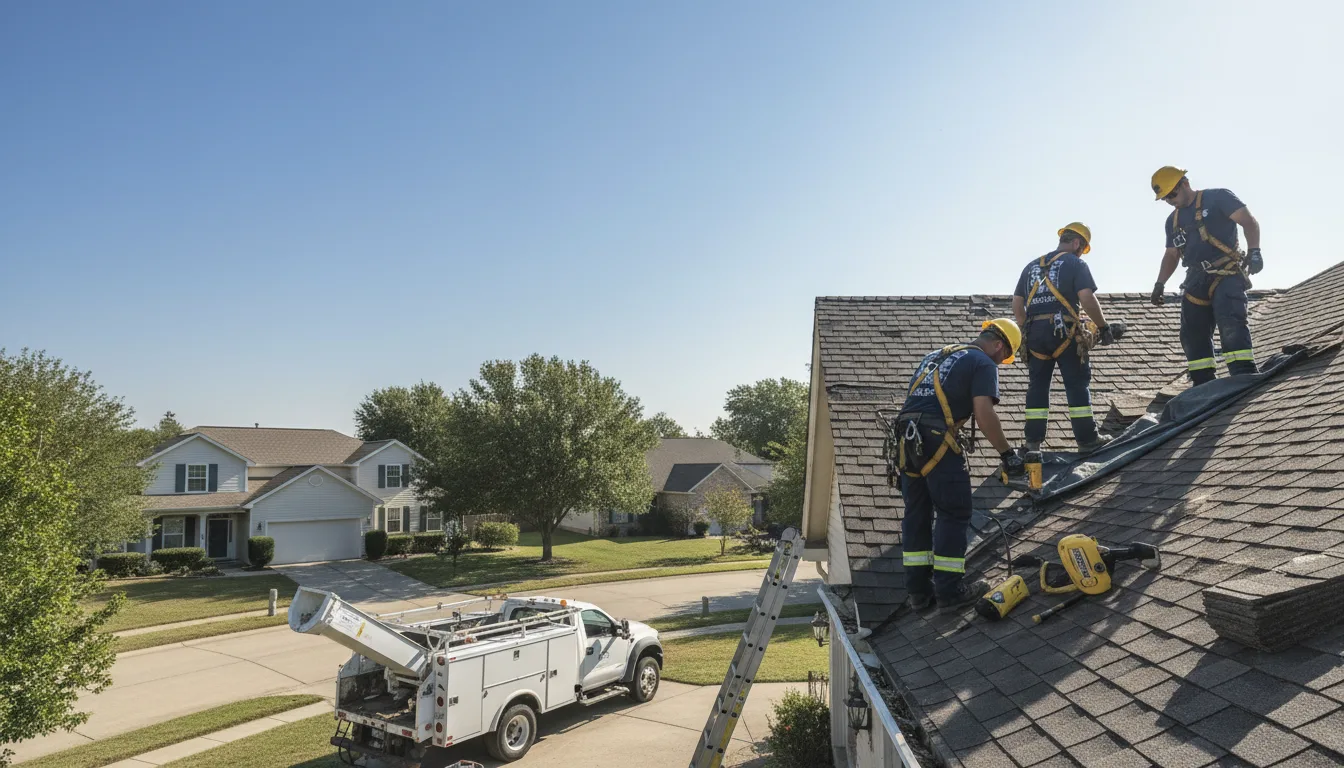 Emergency Roof Tarp Installation in Shady Side, MD